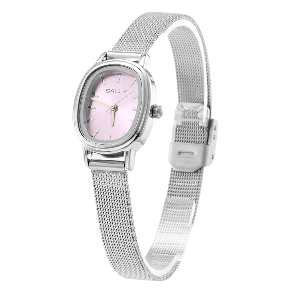 Oval Dial Watch For Women : WT-S-0008-S-PL