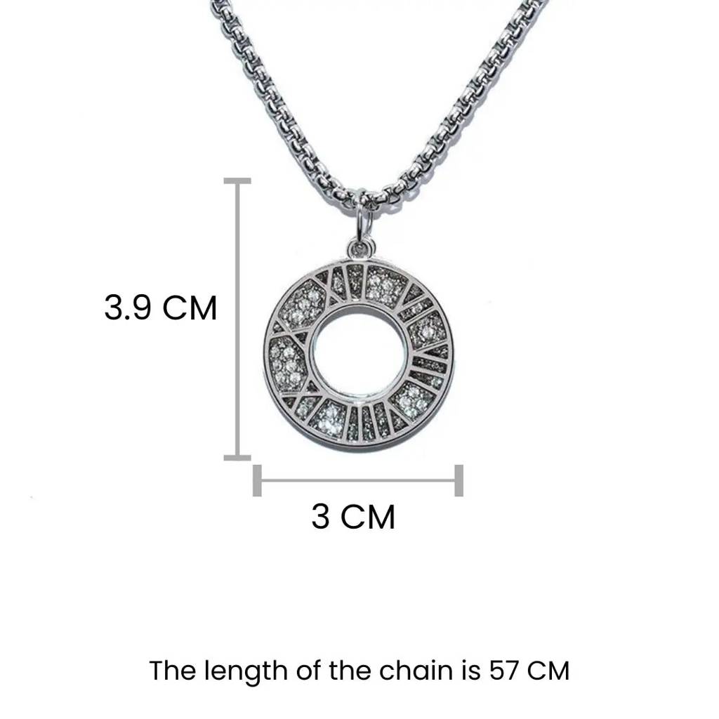 Diamond Time Circle Pendant : MN1S0533