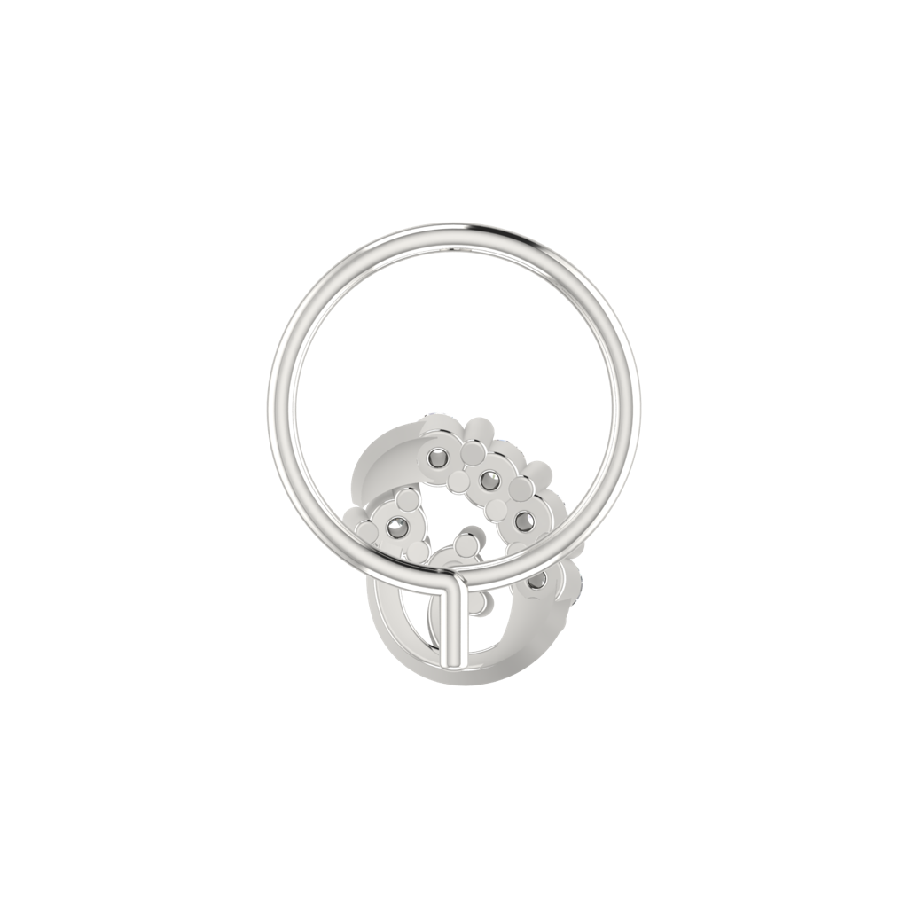 Avsar 9K Bis Hallmarked | Nosepin For Women/Girls |  Avno298 : AVNO298WC