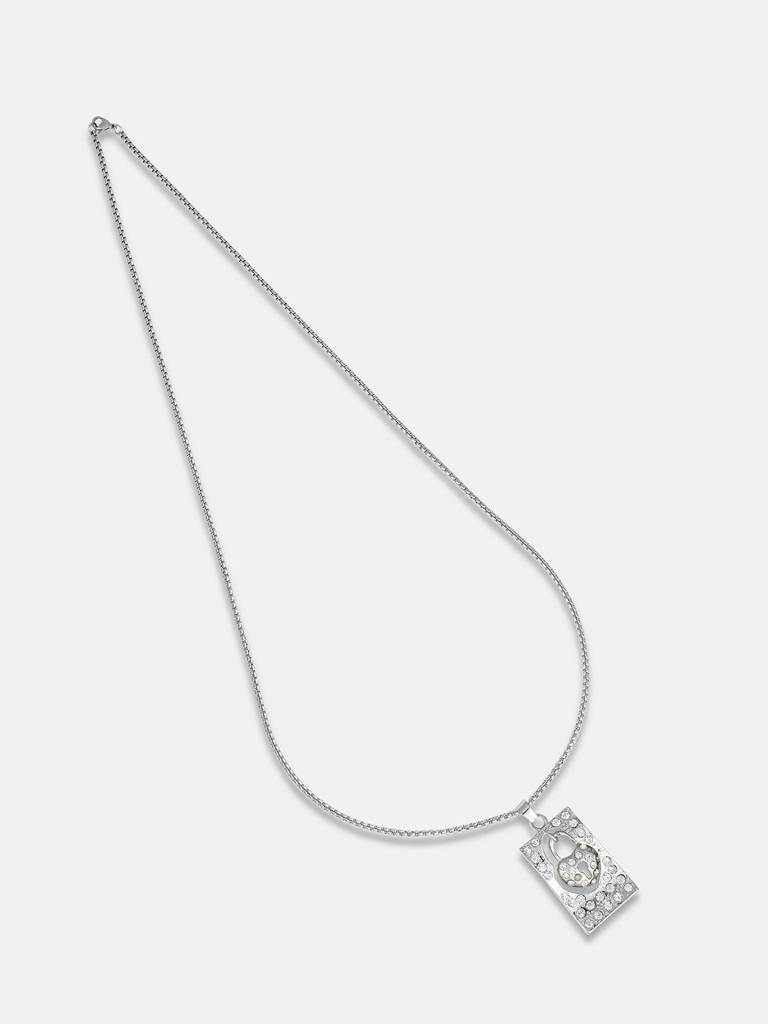 Men'S Lockheart Pendant Necklace - Silver : FAPD1096