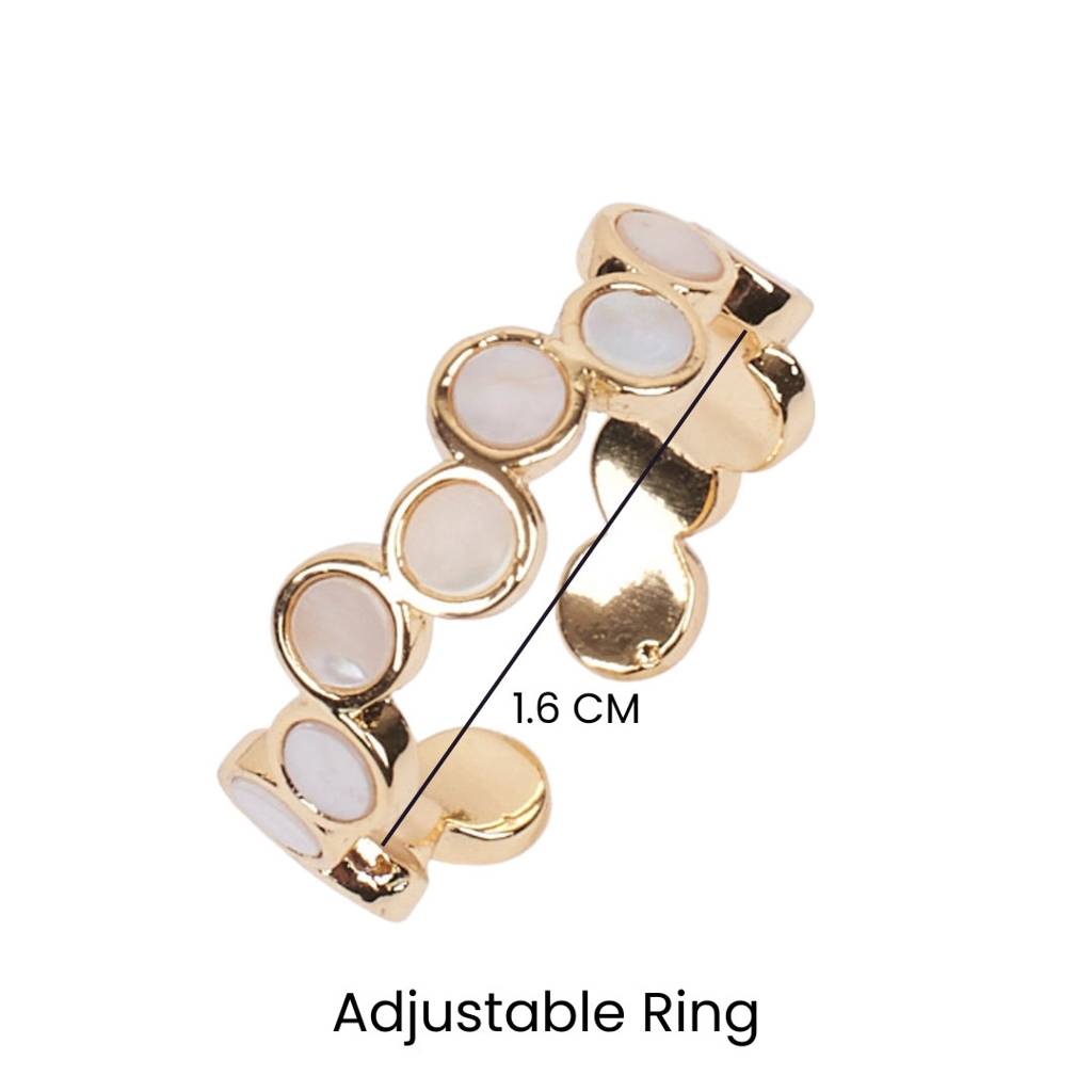 Halo Peachy Opal Gold Ring : RS13538-G