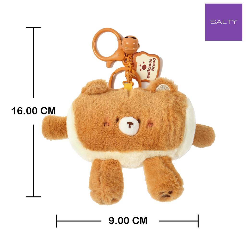 Cute Mini Teddy Bag Charm : C-BG-0026-BR