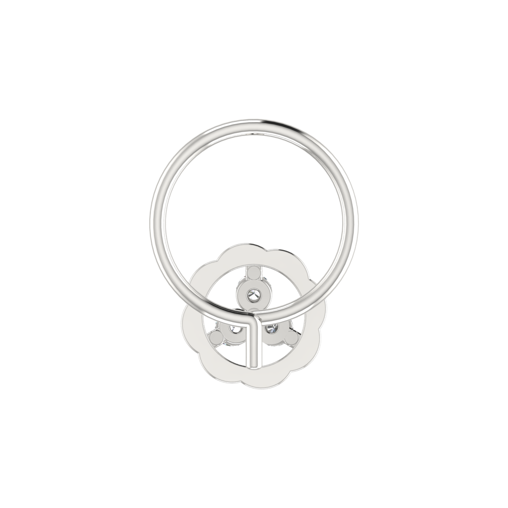 Avsar 9K Bis Hallmarked | Nosepin For Women/Girls |  Avno284 : AVNO284WC