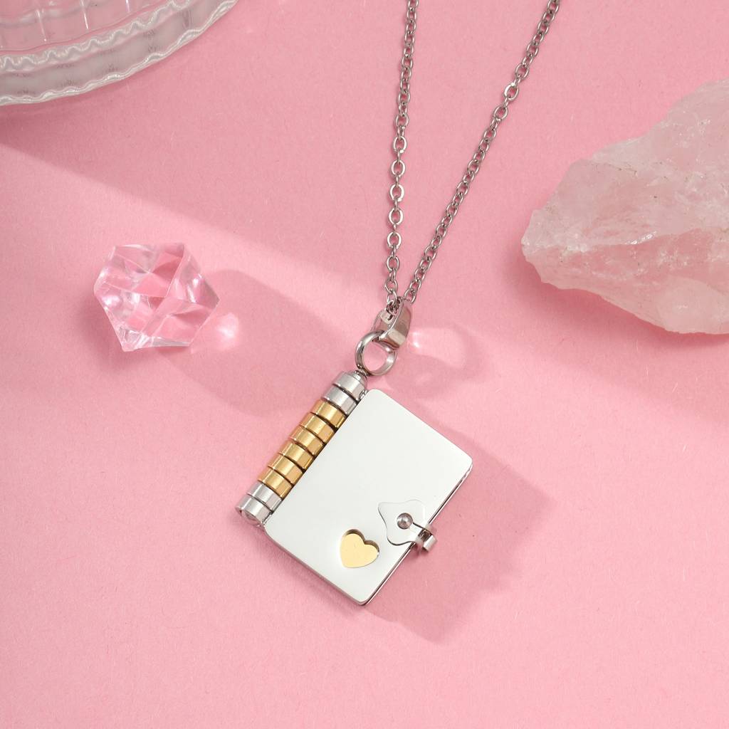 Chapter Of Love Necklace : NS14285-S-G