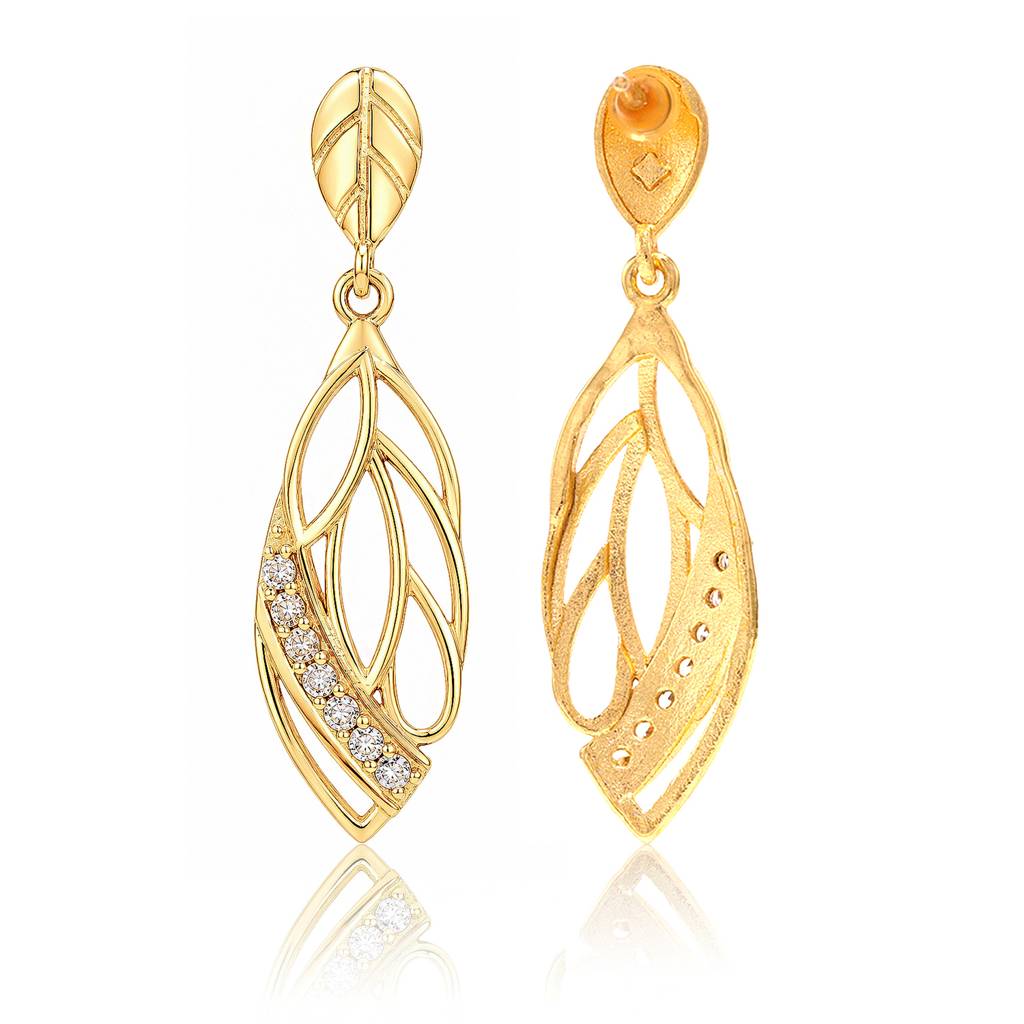 Verdora Twist Dangle Earrings : 8905124581881