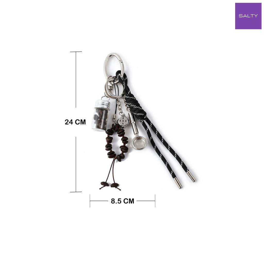Brewed Essence Coffee Bag Charm : C-BG-0082-S-BR