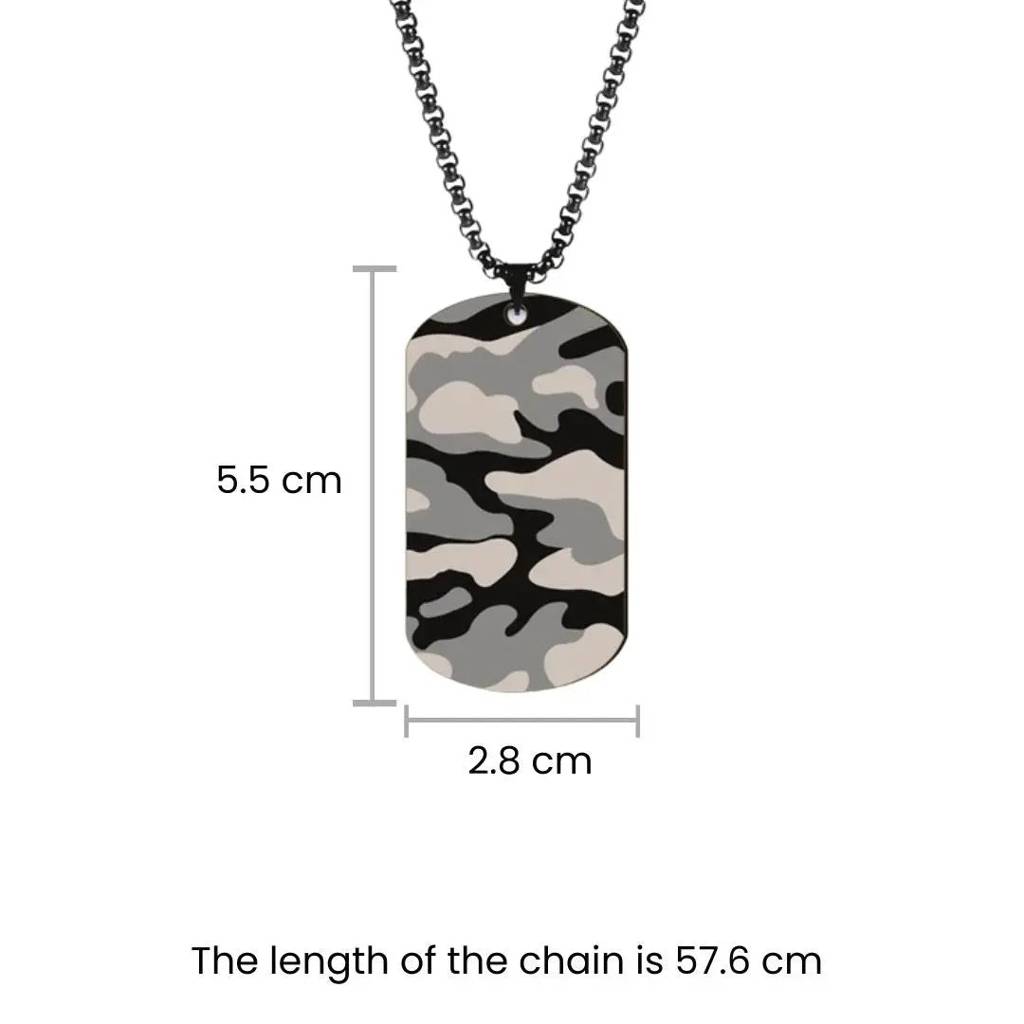 Lone Wolf  Dog-Tag Chain : MN1S0356