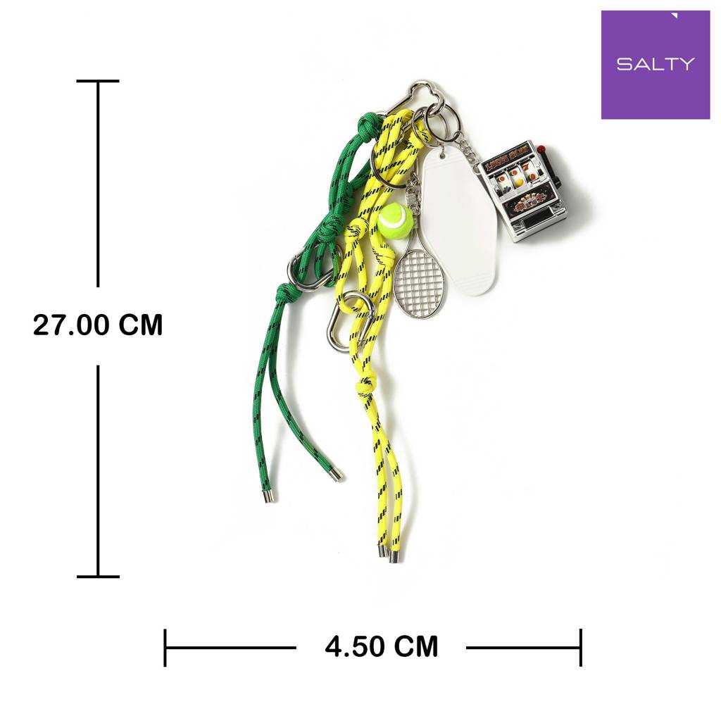 Mini Slot Machine Bag Charm : C-BG-0003-YL
