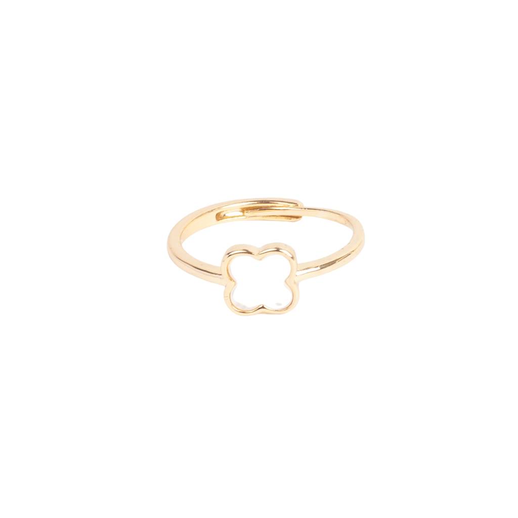White Clover Gold Ring : RS13548-G
