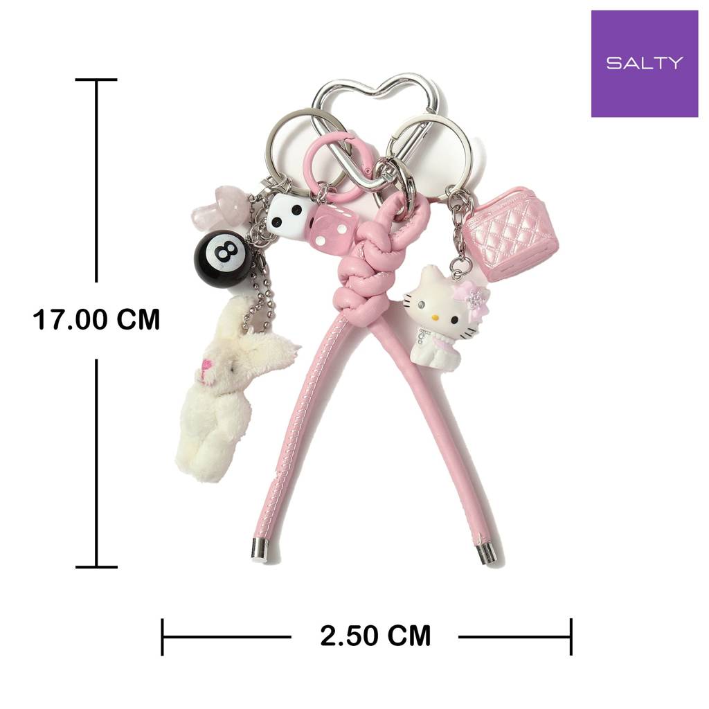 Hello Kitty Mini Vanity Bag Charm & Accessories : C-BG-0013-PK