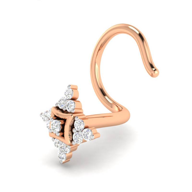 Avsar 9K Bis Hallmarked | Nosepin For Women/Girls |  Avno037 : AVNO037PC