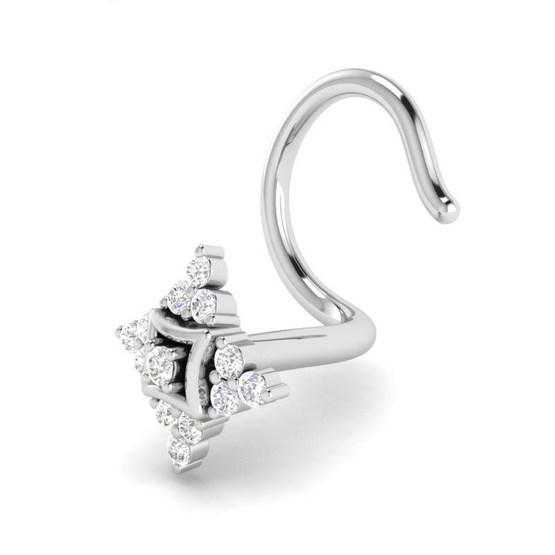 Avsar 9K Bis Hallmarked | Nosepin For Women/Girls |  Avno037 : AVNO037WC