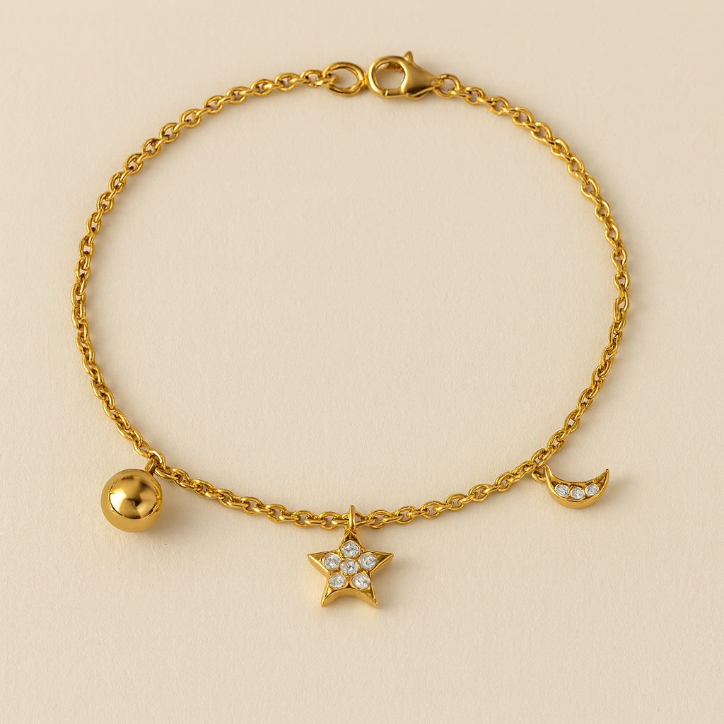Star Moon Sun Bracelet : BRA_STARMO_GV5_1470