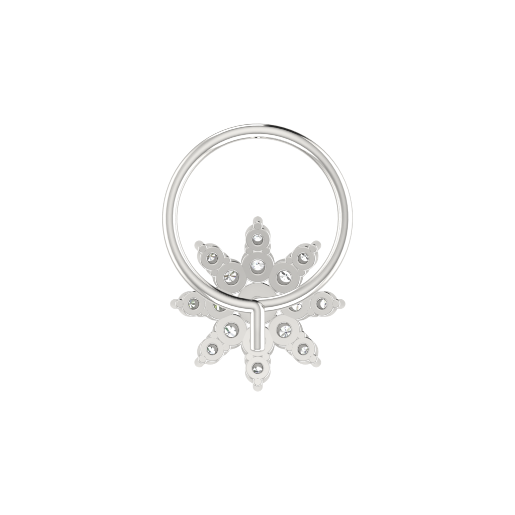 Avsar 9K Bis Hallmarked | Nosepin For Women/Girls |  Avno080 : AVNO080WC
