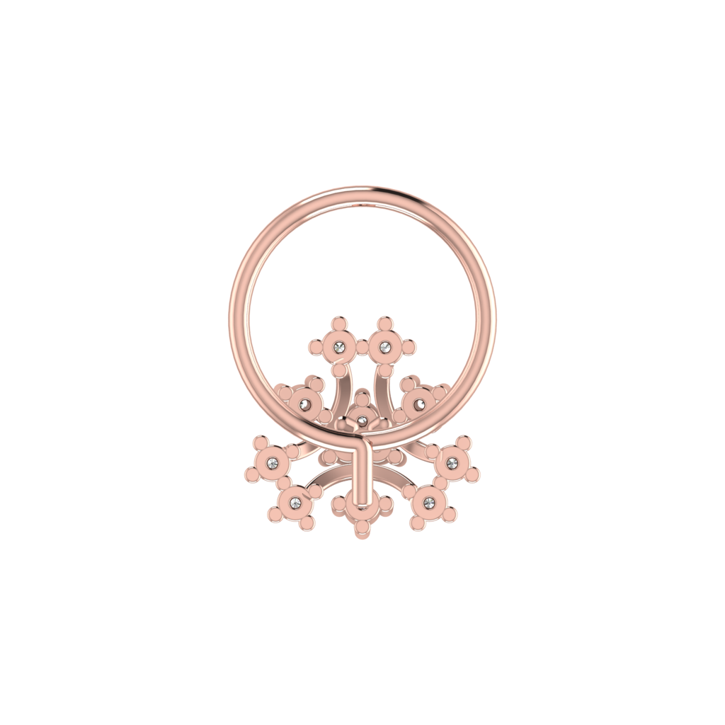 Avsar 9K Bis Hallmarked | Nosepin For Women/Girls |  Avno166 : AVNO166PC
