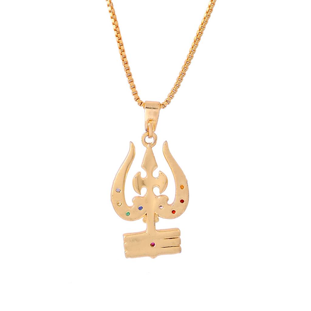 Signature Rudra Trishakti Mens Pendant : 8905124564525
