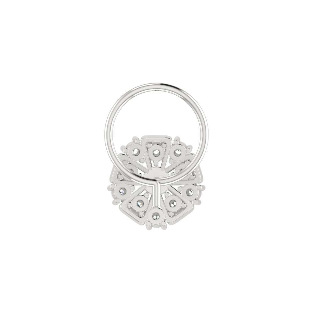Avsar 9K Bis Hallmarked | Nosepin For Women/Girls |  Avno148 : AVNO148WC