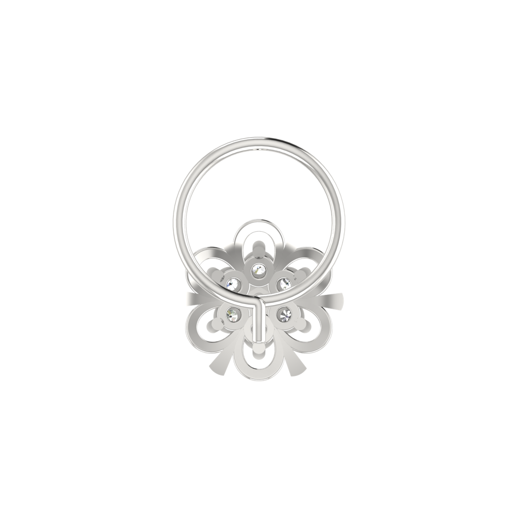 Avsar 9K Bis Hallmarked | Nosepin For Women/Girls |  Avno116 : AVNO116WC