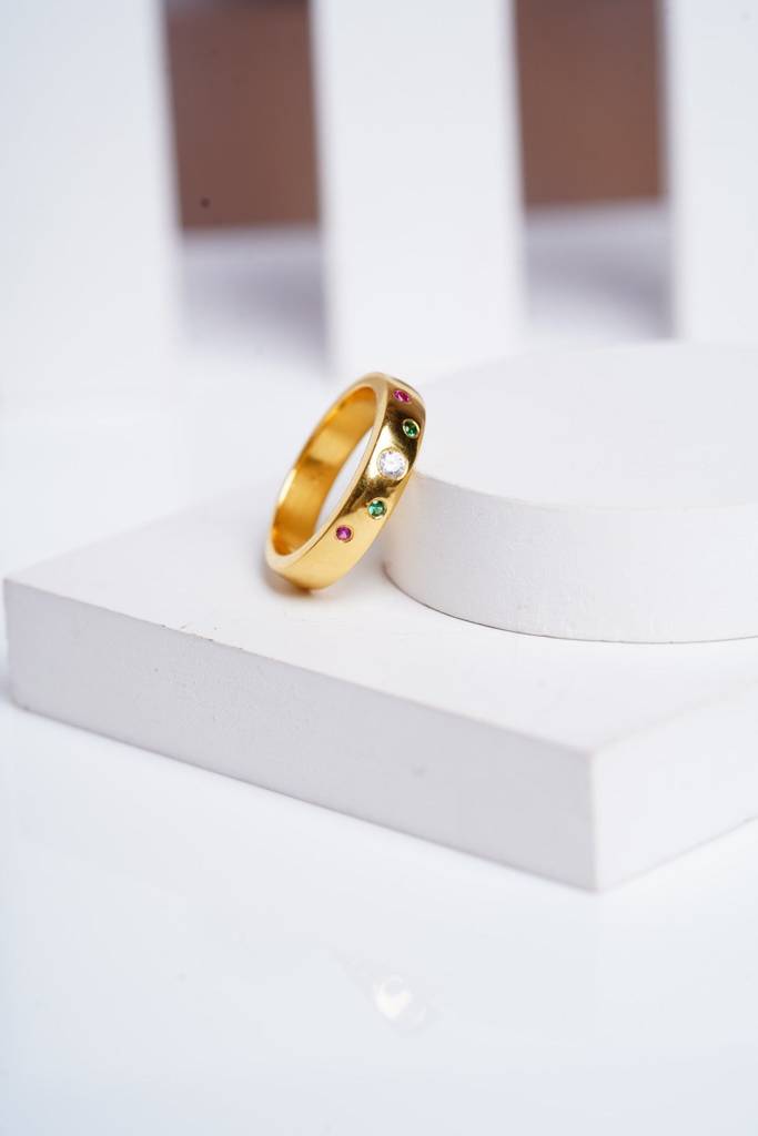 Multi Gem Ring : RIN_MULTIGE_SS5SS_5131