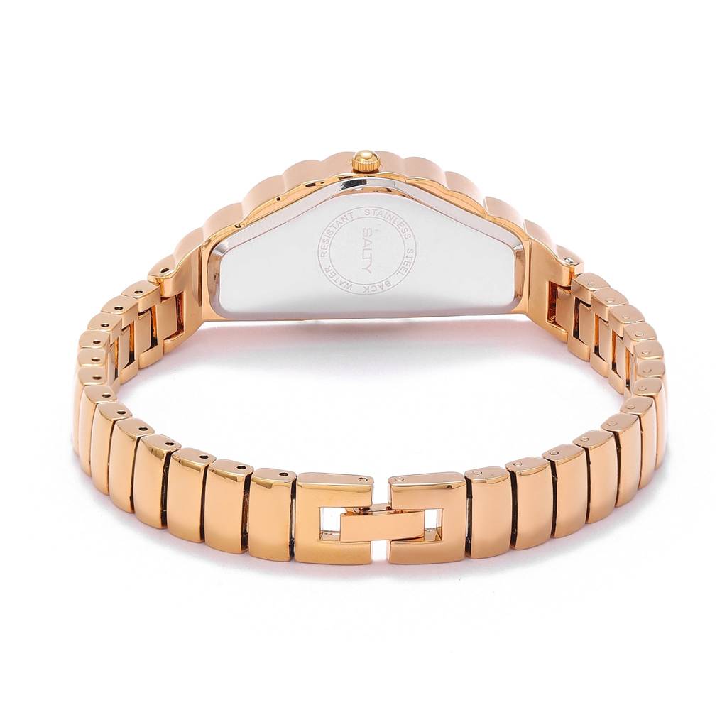 Golden Arc Elegance Watch : WT-S-0039-G-WH