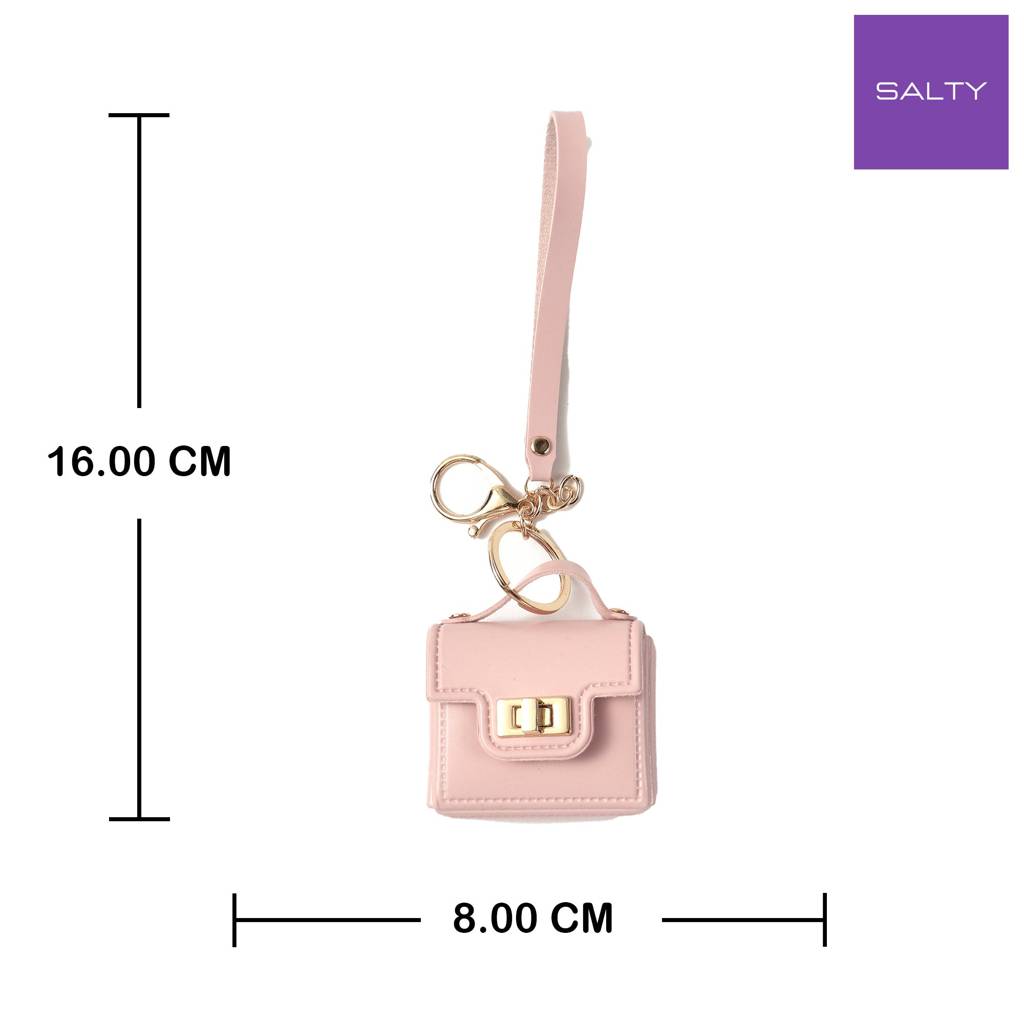 The Office Mini Leather Bag Charm : C-BG-0018-PK