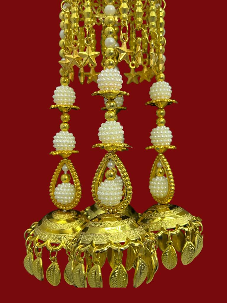 Golden Bridal Kalira For Wedding : 2512-264-et