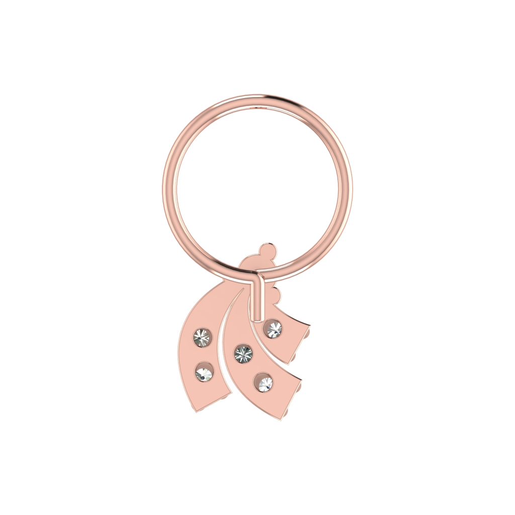 Avsar 9K Bis Hallmarked | Nosepin For Women/Girls |  Avno267 : AVNO267PC