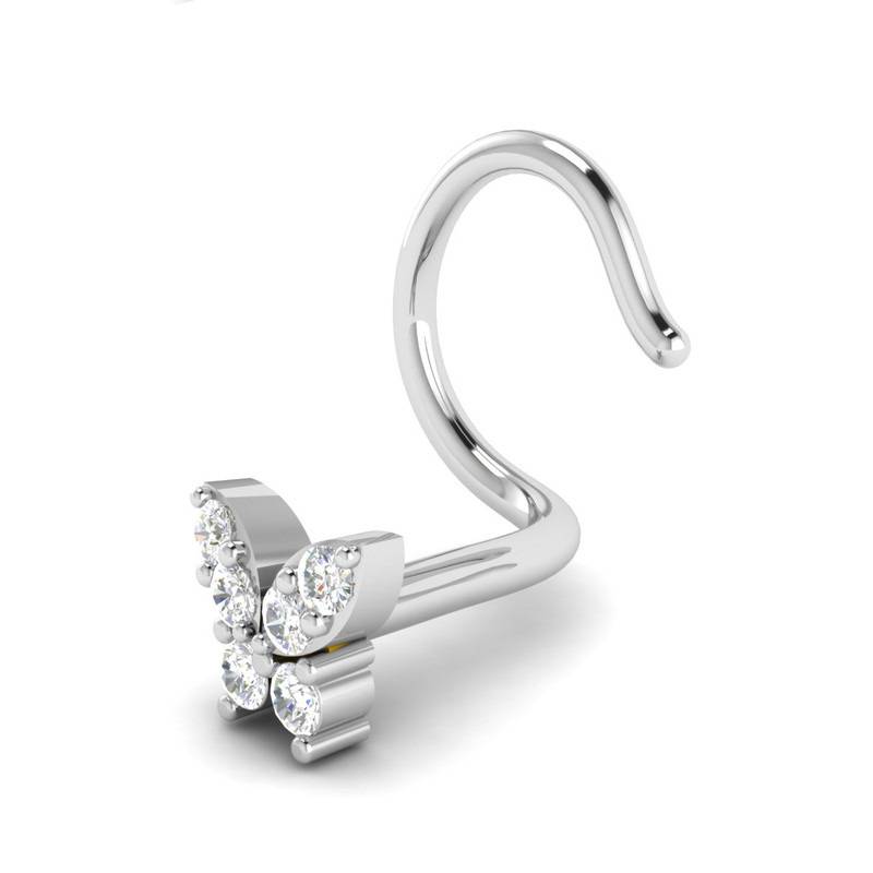 Avsar 9K Bis Hallmarked | Nosepin For Women/Girls |  Avno046 : AVNO046WC