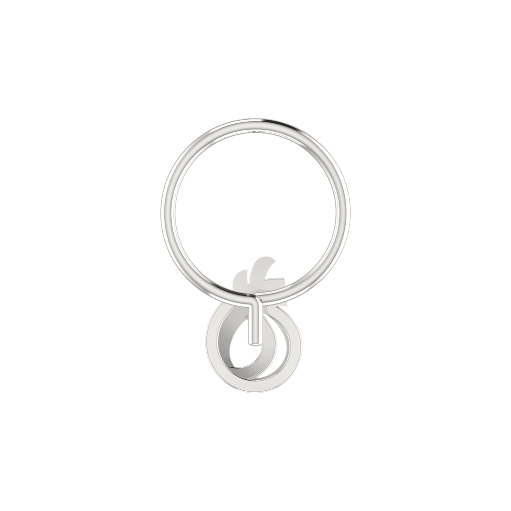 Avsar 9K Bis Hallmarked | Nosepin For Women/Girls |  Avno321 : AVNO321WC