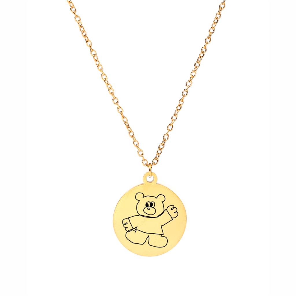 Sketch Of Love Necklace : NS14208-G