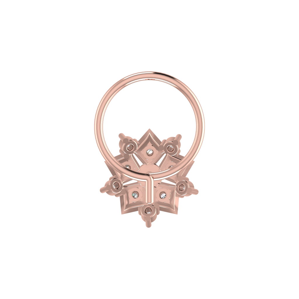 Avsar 9K Bis Hallmarked | Nosepin For Women/Girls |  Avno150 : AVNO150PC