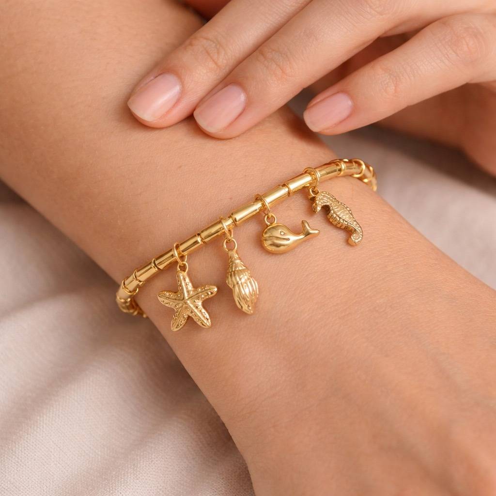 Beach Charm Bracelet : SLT-BR-7
