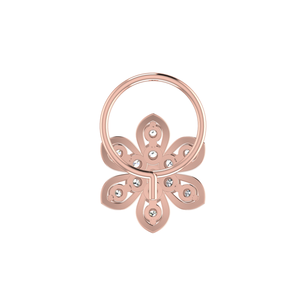 Avsar 9K Bis Hallmarked | Nosepin For Women/Girls |  Avno117 : AVNO117PC