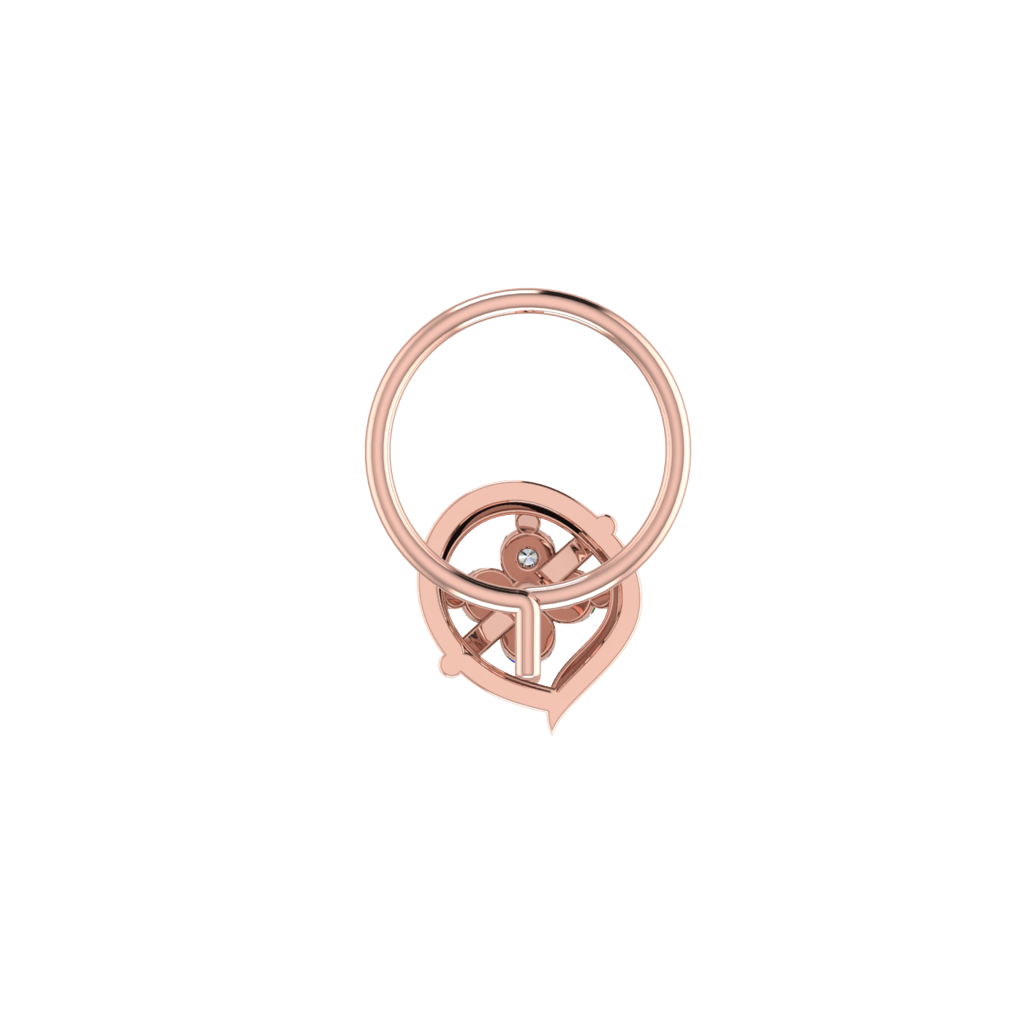 Avsar 9K Bis Hallmarked | Nosepin For Women/Girls |  Avno339 : AVNO339PC