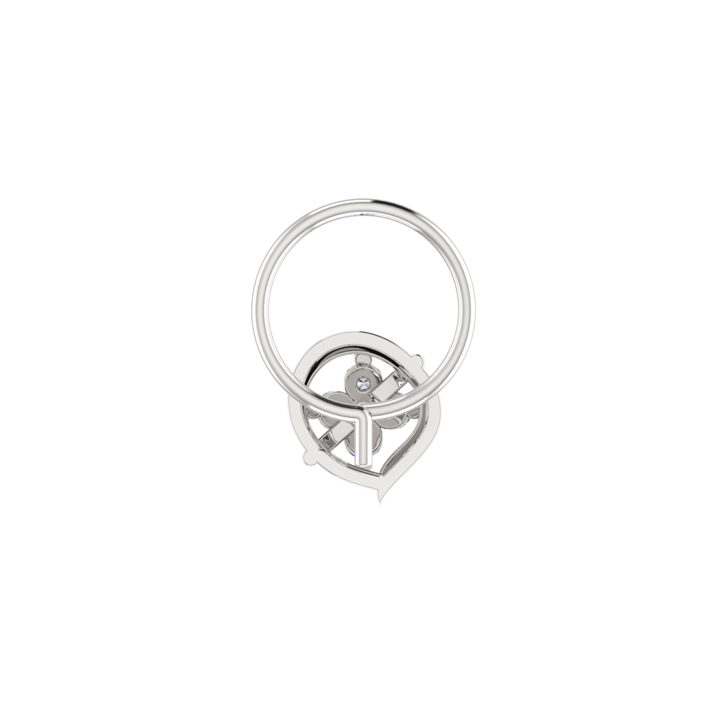 Avsar 9K Bis Hallmarked | Nosepin For Women/Girls |  Avno339 : AVNO339WC