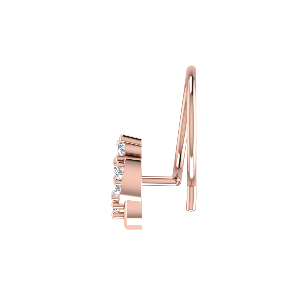 Avsar 9K Bis Hallmarked | Nosepin For Women/Girls |  Avno305 : AVNO305PC