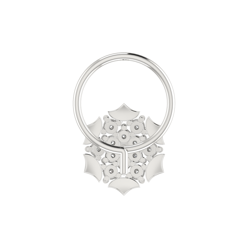 Avsar 9K Bis Hallmarked | Nosepin For Women/Girls |  Avno184 : AVNO184WC