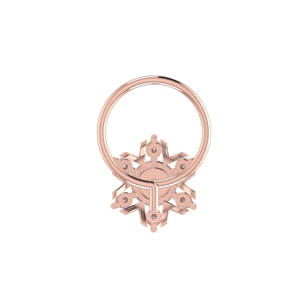 Avsar 9K Bis Hallmarked | Nosepin For Women/Girls |  Avno194 : AVNO194PC