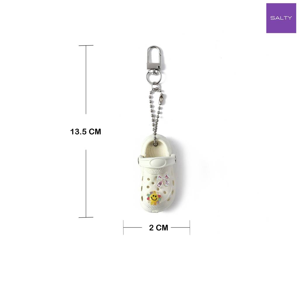 Mini Crocs Bag Charms : C-BG-0081-S-WH