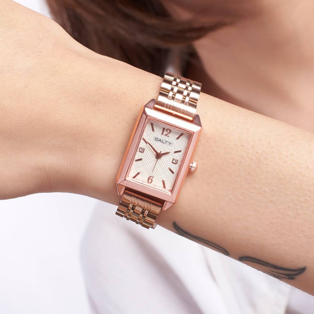 Everyday Classic Quartz Watch : WT-S-0004-RG-WH