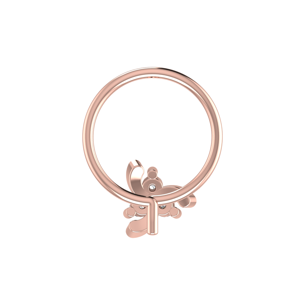 Avsar 9K Bis Hallmarked | Nosepin For Women/Girls |  Avno329 : AVNO329PC