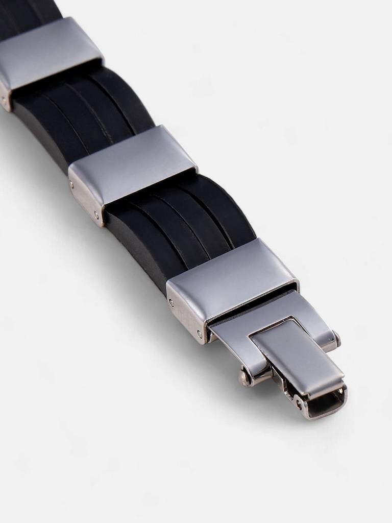 Men'S The Block Tennis Bracelet -  Black : FABR1112