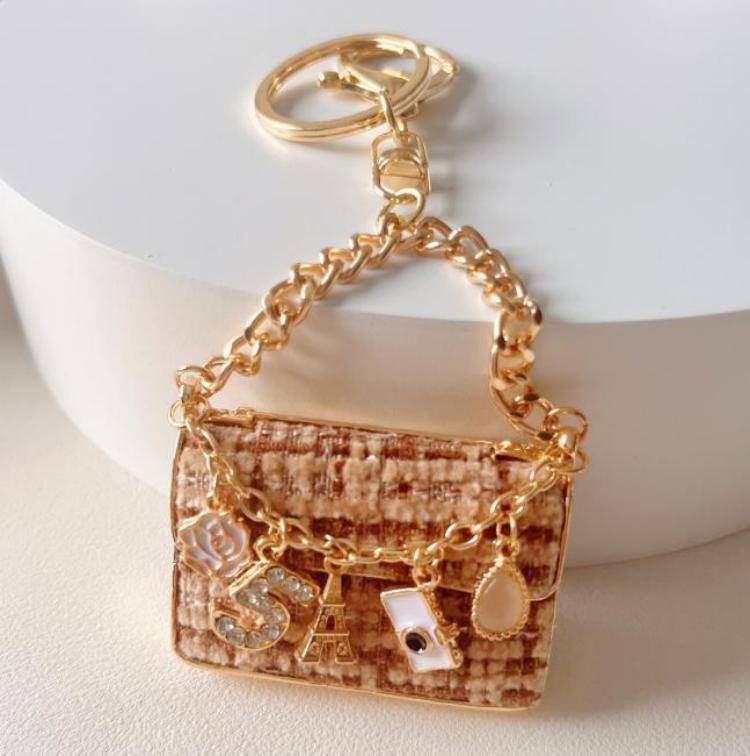 Mini Paris Purse Bag Charm : C-BG-0063-G