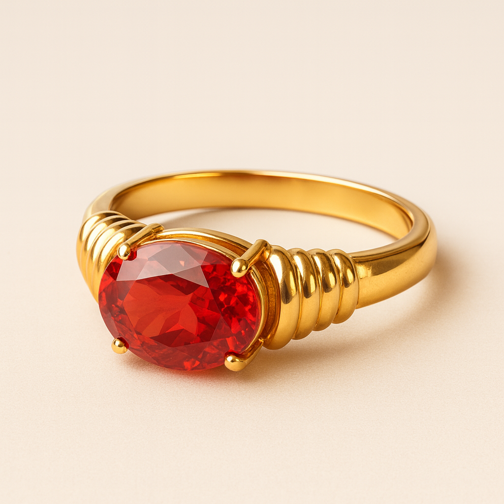 Red Royale Ring : RIN_REDRO_SSGV5_4939