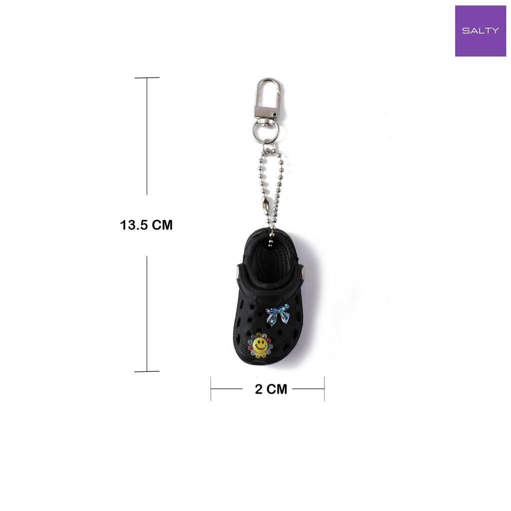 Mini Crocs Bag Charms : C-BG-0081-S-BK
