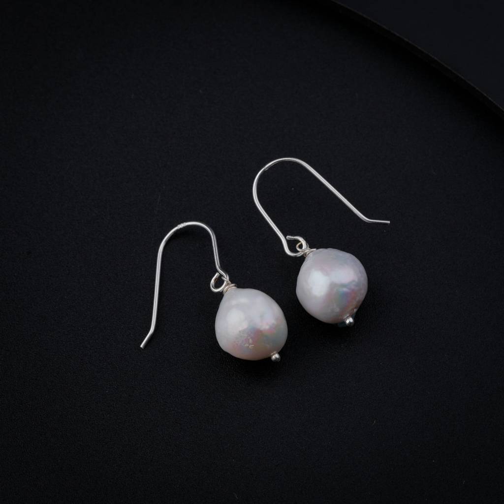 Fresh Water Single Pearl Earring : 98759319