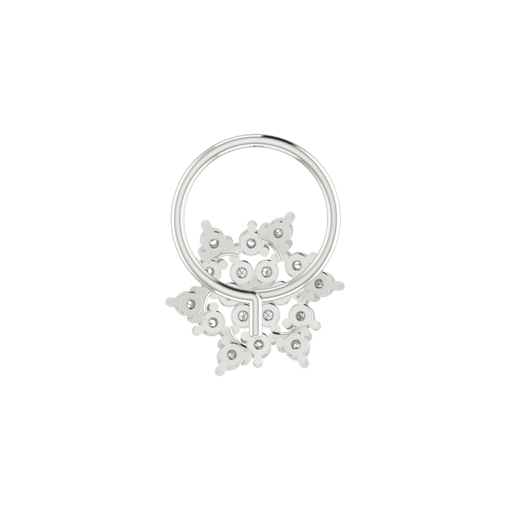 Avsar 9K Bis Hallmarked | Nosepin For Women/Girls |  Avno139 : AVNO139WC