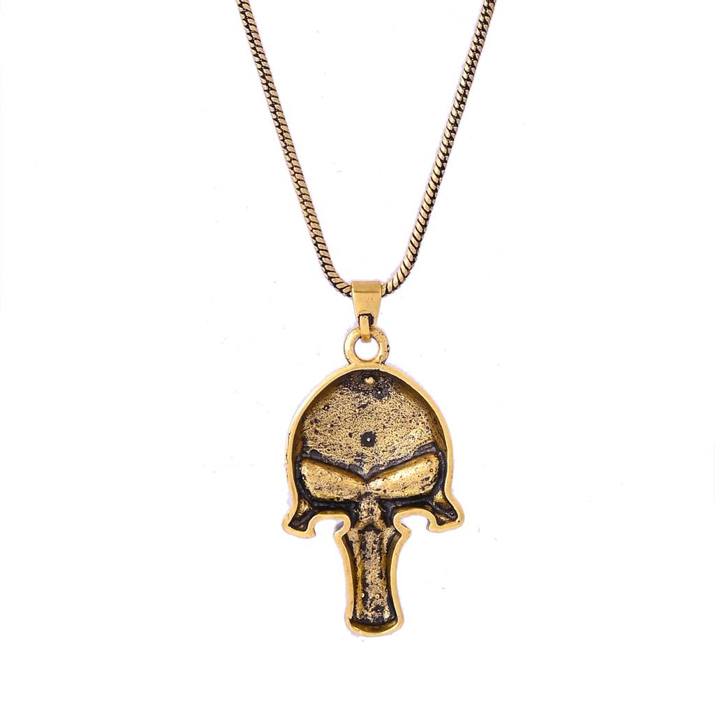 Statement The Golden Skullmark Mens Pendant : 8905124565584