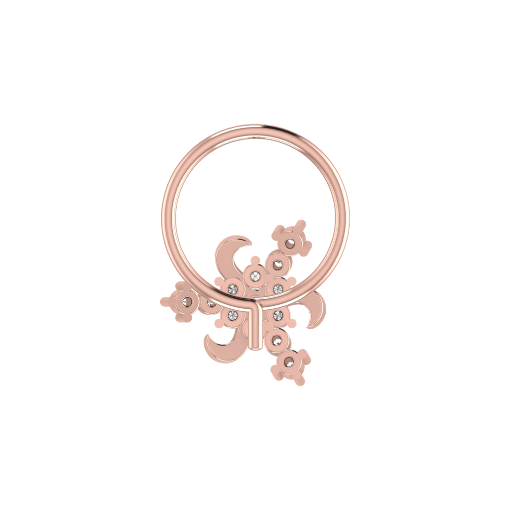 Avsar 9K Bis Hallmarked | Nosepin For Women/Girls |  Avno144 : AVNO144PC