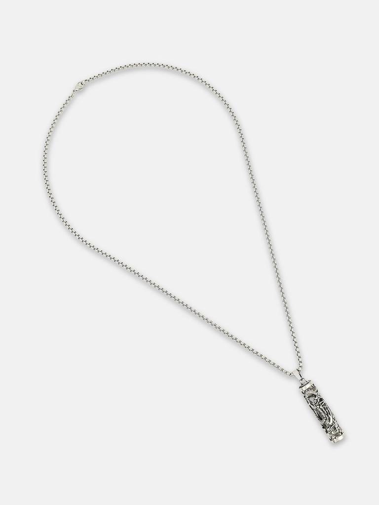 Men'S The Slayer Pendant Necklace - Metallic Silver : FAPD1176